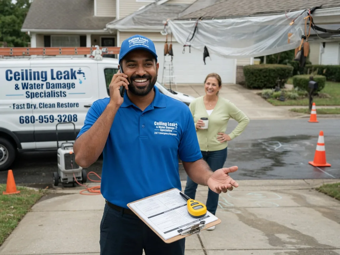 Ceiling Leak Cleanup Heflin, AL FAQs